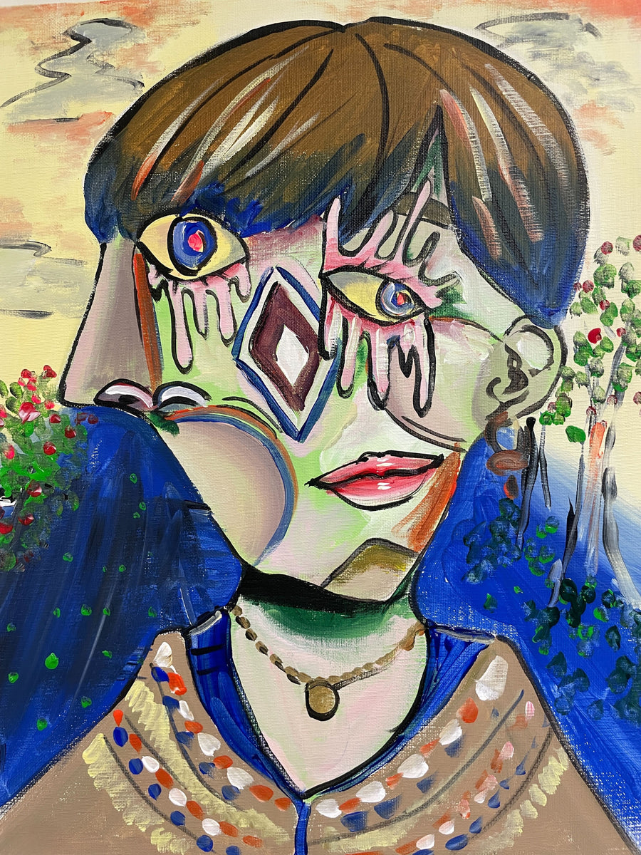 ピカソ風　絵 11/12(wed) 11:00〜13:00 ピカソ風似顔絵 – art wine bar nagoya