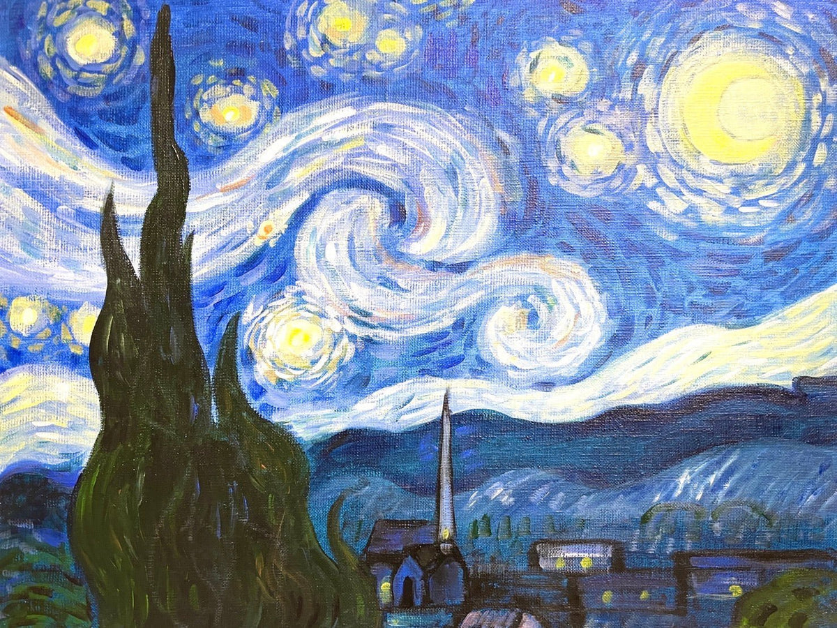05月19日 (日) 18:00-21:00 | 日本橋 | フィンセント・ファン・ゴッホ | 星月夜 (The Starry Night by  Vincent van Gogh at Nihon-bashi)