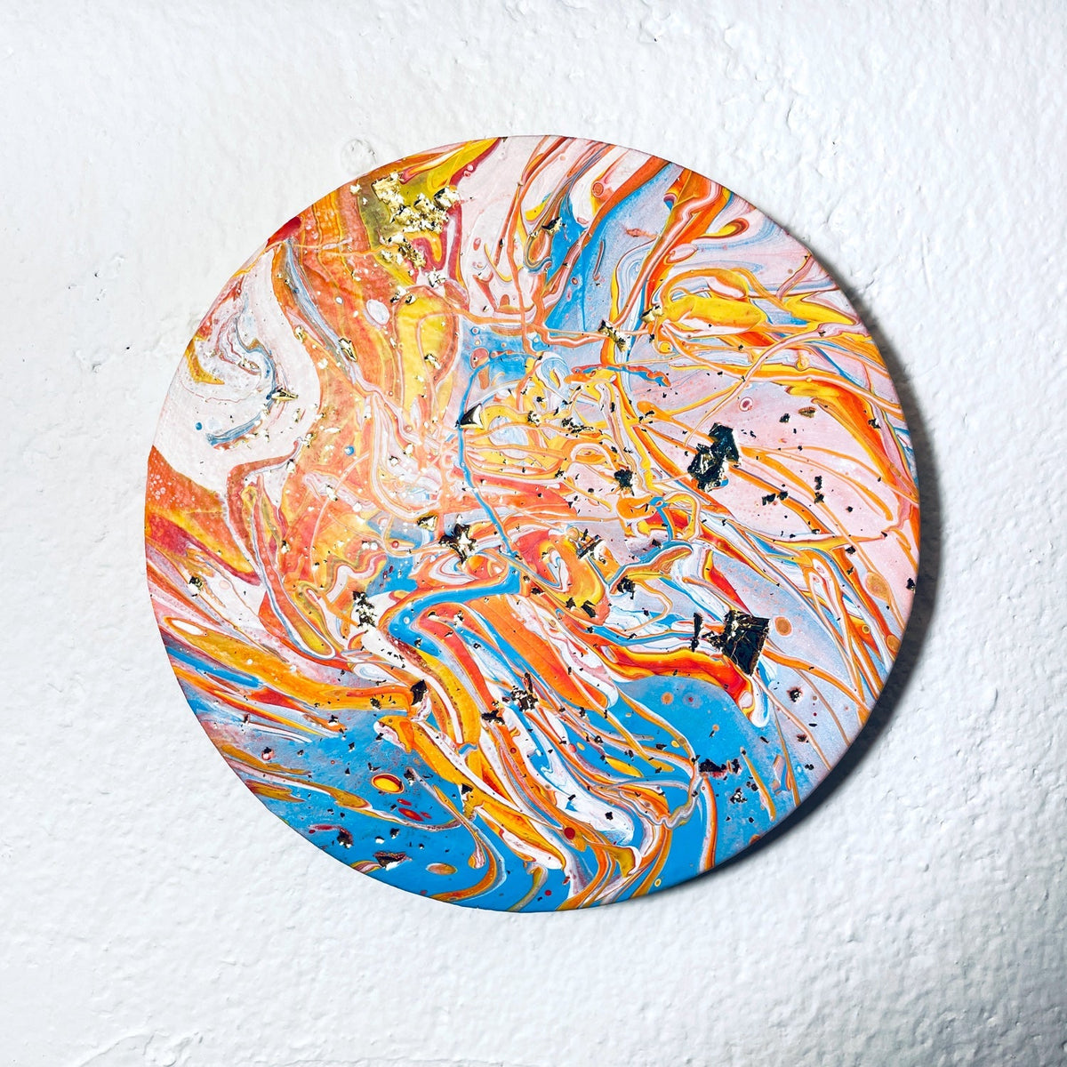 F6号/フルイドアート/ポーリングアート/オリジナルアート/抽象画 F6号/フルイドアート/ポーリングアート/オリジナルアート/抽象画