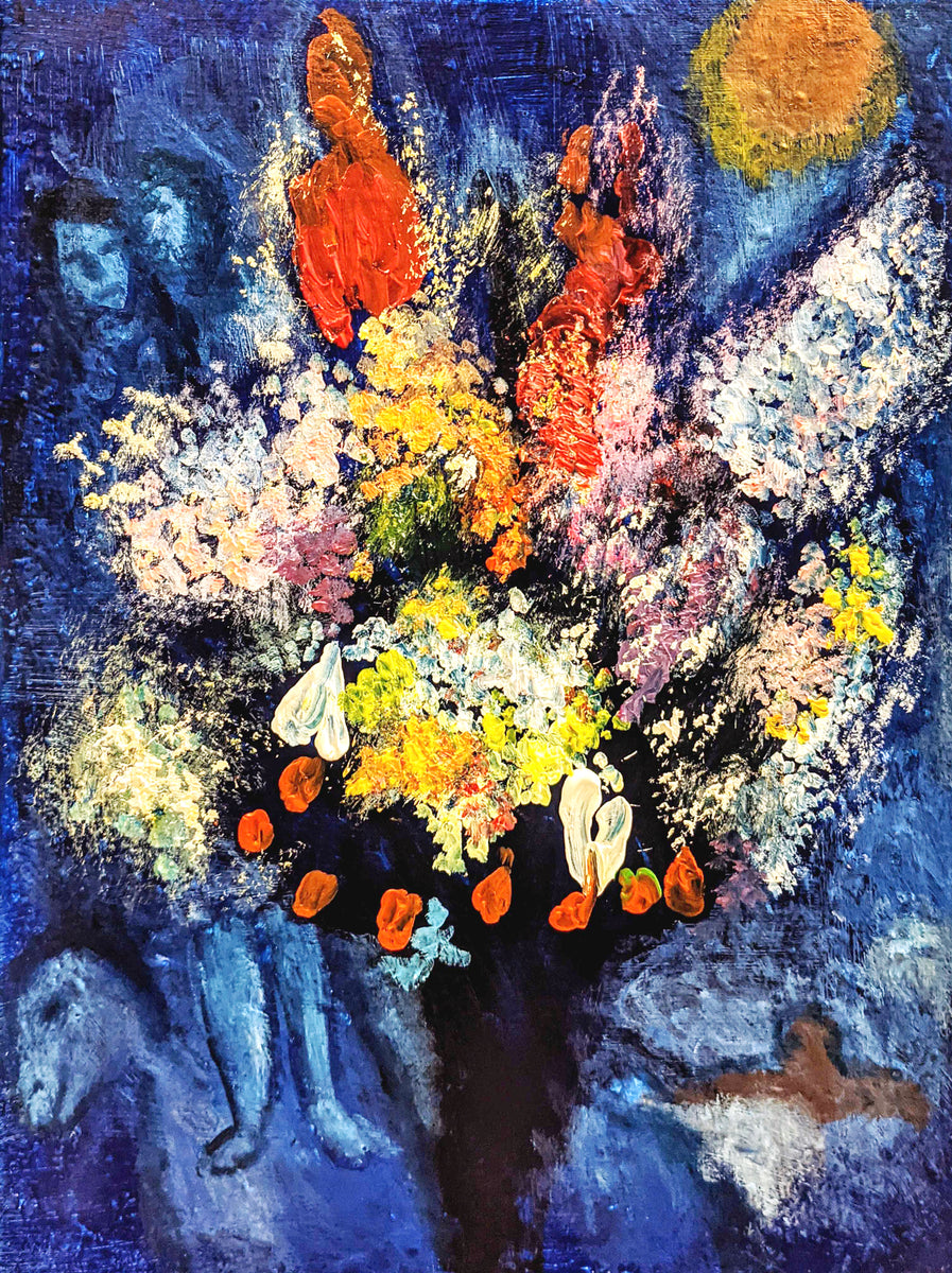 マルク・シャガール、【「アレコ」第3場:「ある夏の昼下がりの小麦畑」の舞台裏】 マルク・シャガール、【「アレコ」第3場:「ある夏の昼下がりの小