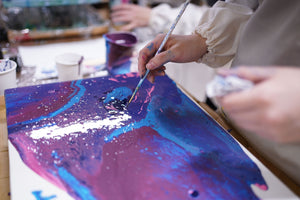 8月7日(日) 18:00-20:00 | 抽象画・フルイドアート（Fluid Art） - artwine.tokyo