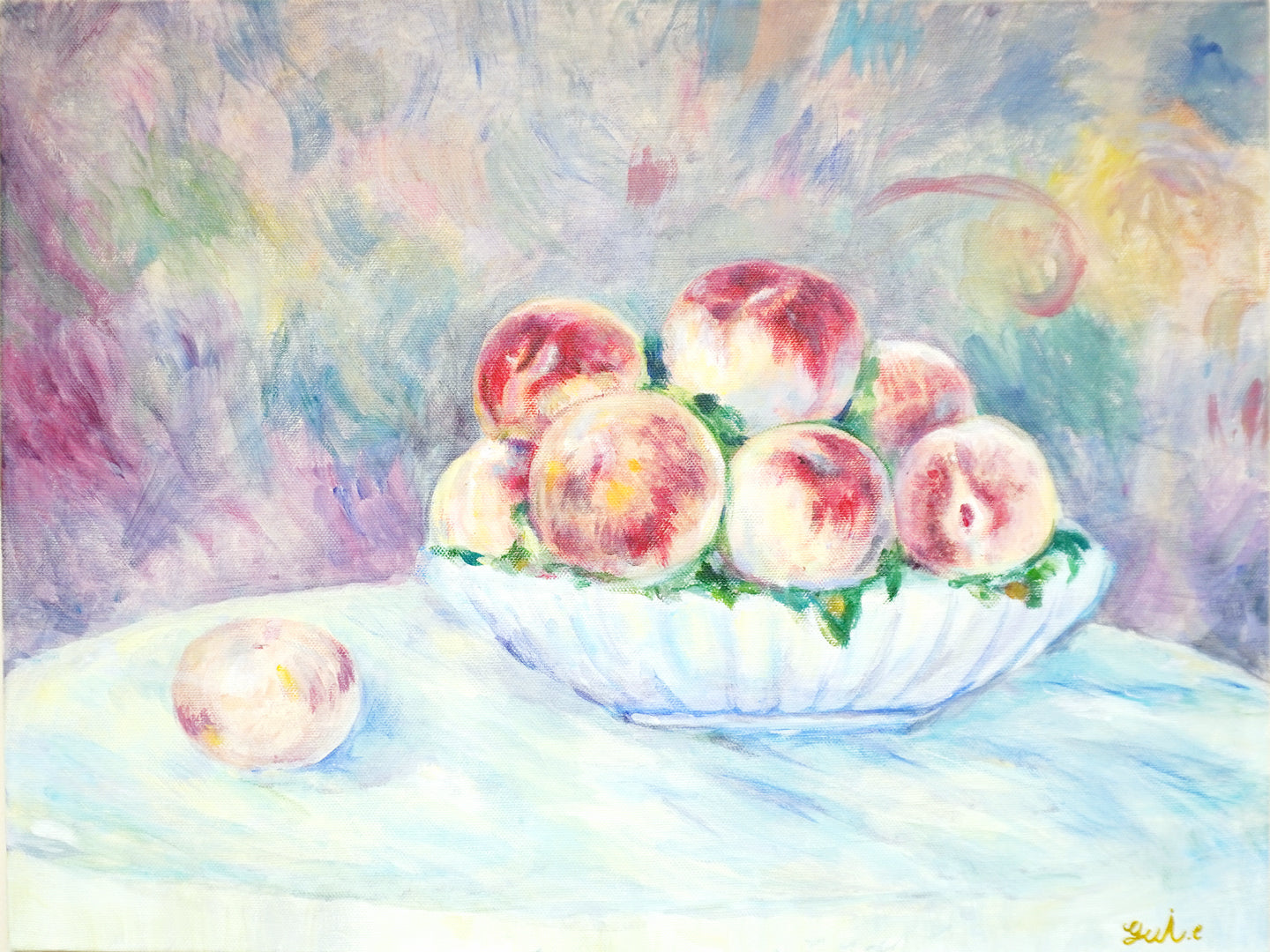 26年01月08日 (木) 11:00-14:00 | 上野・根津 | オーギュスト・ルノワール | 桃の静物画