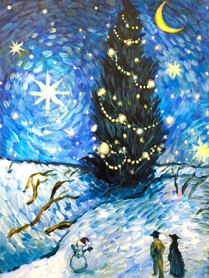 最終お値下げ☆美しい☆フィンセント ファン ゴッホ　糸杉　レプリカ　3D 最終お値下げ☆美しい☆フィンセント ファン ゴッホ 糸杉 レプリカ 3D