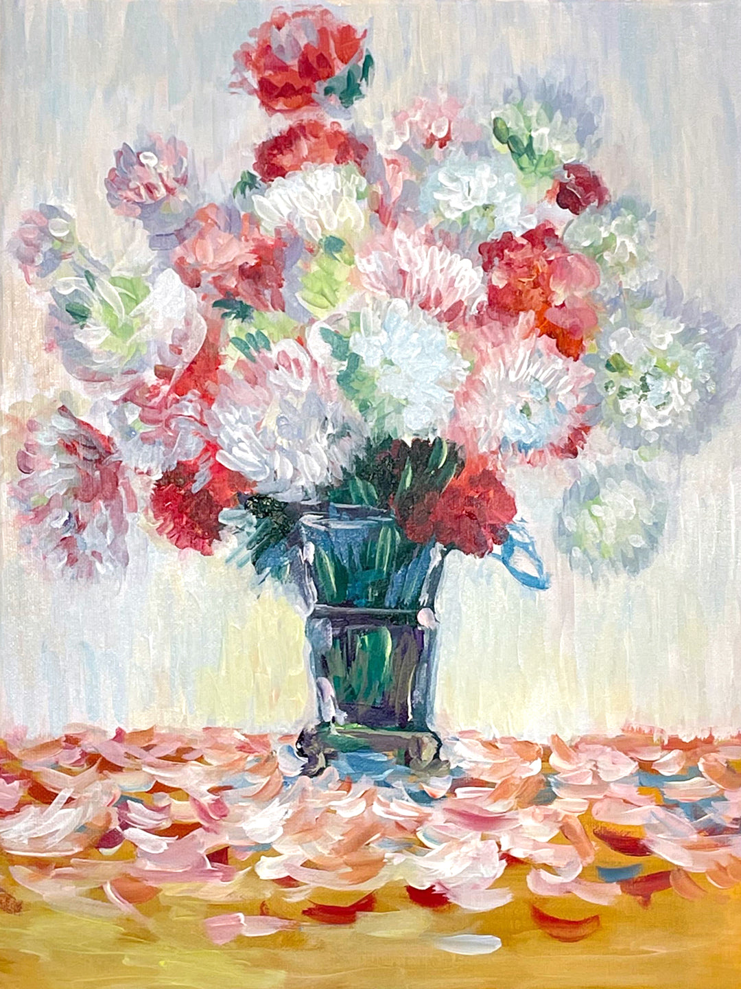 【特価品‼︎】モネ　花瓶の花　絵画　油絵　複製画 花瓶の花 【10号】 クロード・モネ 【 額縁が選べる 額入り 複製