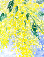 25年03月14日 (金) 11:00-14:00 | 上野/根津 | フラワーペインティング・ミモザ (Flower Painting Mimosa at Ueno/Nezu)