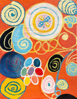 25年05月04日 (日祝) 14:00-17:00 | 日本橋 | ヒルマ・アフ・クリント風 | 抽象画 (Hilma af Klint Style Abstract Painting at Nihon-bashi)
