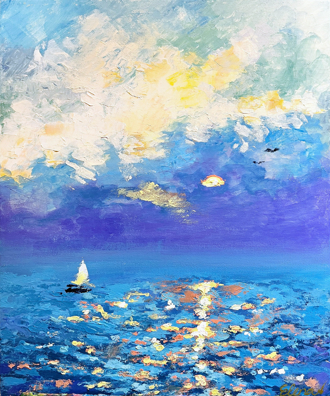 25年05月23日 (金) 19:00-21:00 | 日本橋 | サンセットペインティング (Sunset painting at Nihon-bashi)