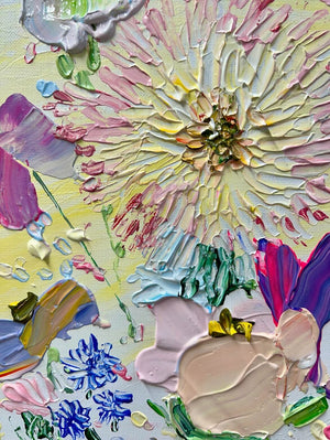 【広尾 Eat Play Works 3F】10月28日(土) 16:30-18:30 | 抽象画・フラワーペインティングナイフアート（Painting Knife Art at Hiroo）