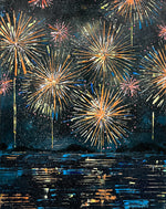 25年09月05日 (金) 11:00-13:00 | 上野・根津 | オリジナル | 花火ペインティング