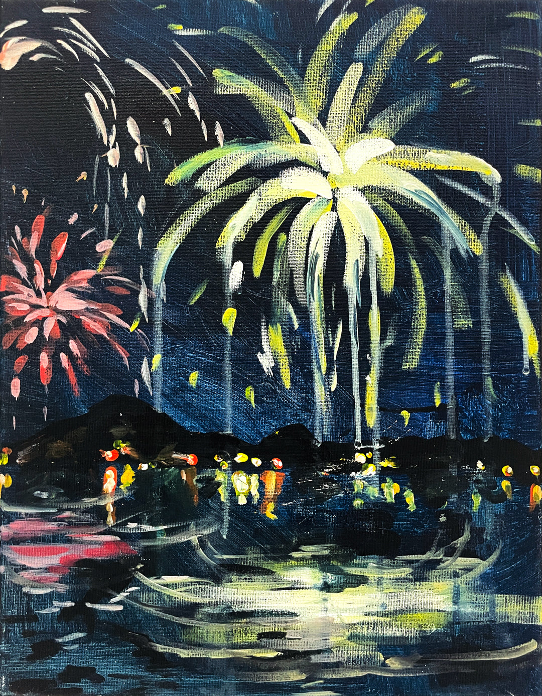 06月30日 (日) 15:00-18:00 | ノーガホテル上野東京 | オリジナル | 花火ペインティング (Original Fireworks Painting at Nohga Hotel Ueno Tokyo)