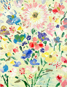 25年03月15日 (土) 10:00-13:00 | 上野/根津 | フラワーペインティングナイフアート (Flower Painting Knife Art at Ueno/Nezu)