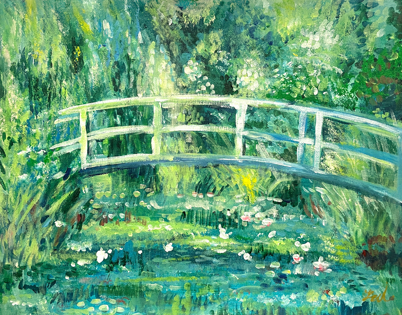 森の絵画「葉陰の清流」 森の絵画「葉陰の清流」 森の絵画「葉陰の清流」 森の絵画「葉陰