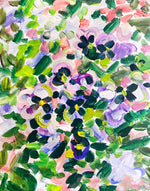 25年05月03日 (土祝) 18:00-20:00 | 上野・根津 | フラワーペインティング・パンジー (Flower Painting Pansy at Ueno/Nezu)