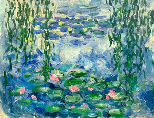 25年05月05日 (月祝) 18:00-21:00 | 上野・根津 | クロード・モネ | 睡蓮 1916-1919 (Water Lilies 1916-1919 by Claude Monet at Ueno/Nezu)