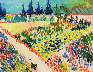 05月31日 (金) 19:00-21:00 | 上野/根津 | フィンセント・ファン・ゴッホ | 花咲く庭と小道 (Flower garden and path by Van Gogh at Ueno/Nezu)