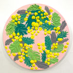 25年05月20日 (火) 11:00-13:00 | 日本橋 | ミモザリース・ペインティング (Mimosa Wreath Painting at Nihon-bashi)
