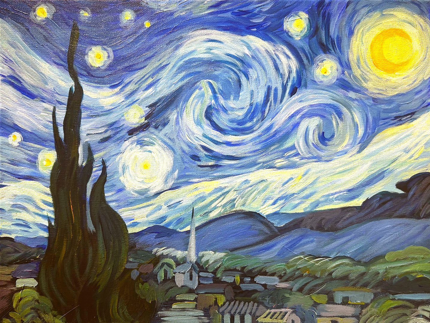 26年01月06日 (火) 11:00-14:00 | 上野・根津 | フィンセント・ファン・ゴッホ | 星月夜