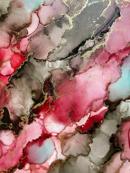 抽象画　肉質画　サインあり　2006 ABSTRACTION 抽象絵画の覚醒と展開 - Sfumart