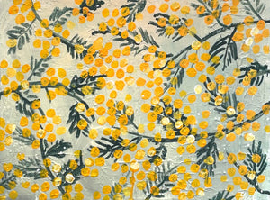 25年05月17日 (土) 10:00-12:30 | 麻布台ヒルズギャラリーカフェ | フラワーペインティング・ミモザ (Flower Painting Mimosa at AZABUDAI HILLS GALLERY CAFE)