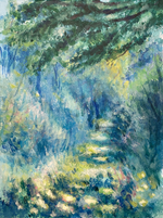 26年01月07日 (水) 11:00-14:00 | 上野・根津 | オーギュスト・ルノワール | 森の中の道