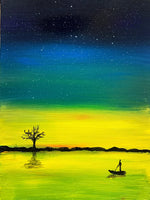 25年08月14日 (木) 19:00-21:00 | 日本橋 | オリジナル風景画 | Starry Sky ( at Nihon-bashi)