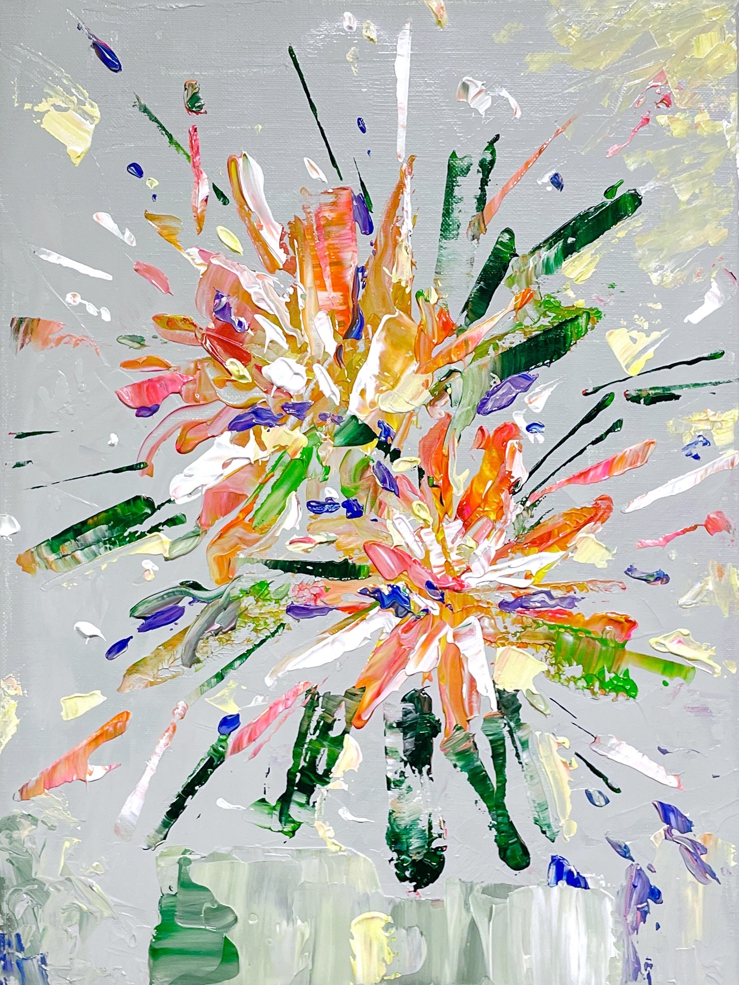 25年05月27日 (火) 19:00-21:00 | 日本橋 | 抽象ペインティングアート (Original Abstract Painting at Nihon-bashi)