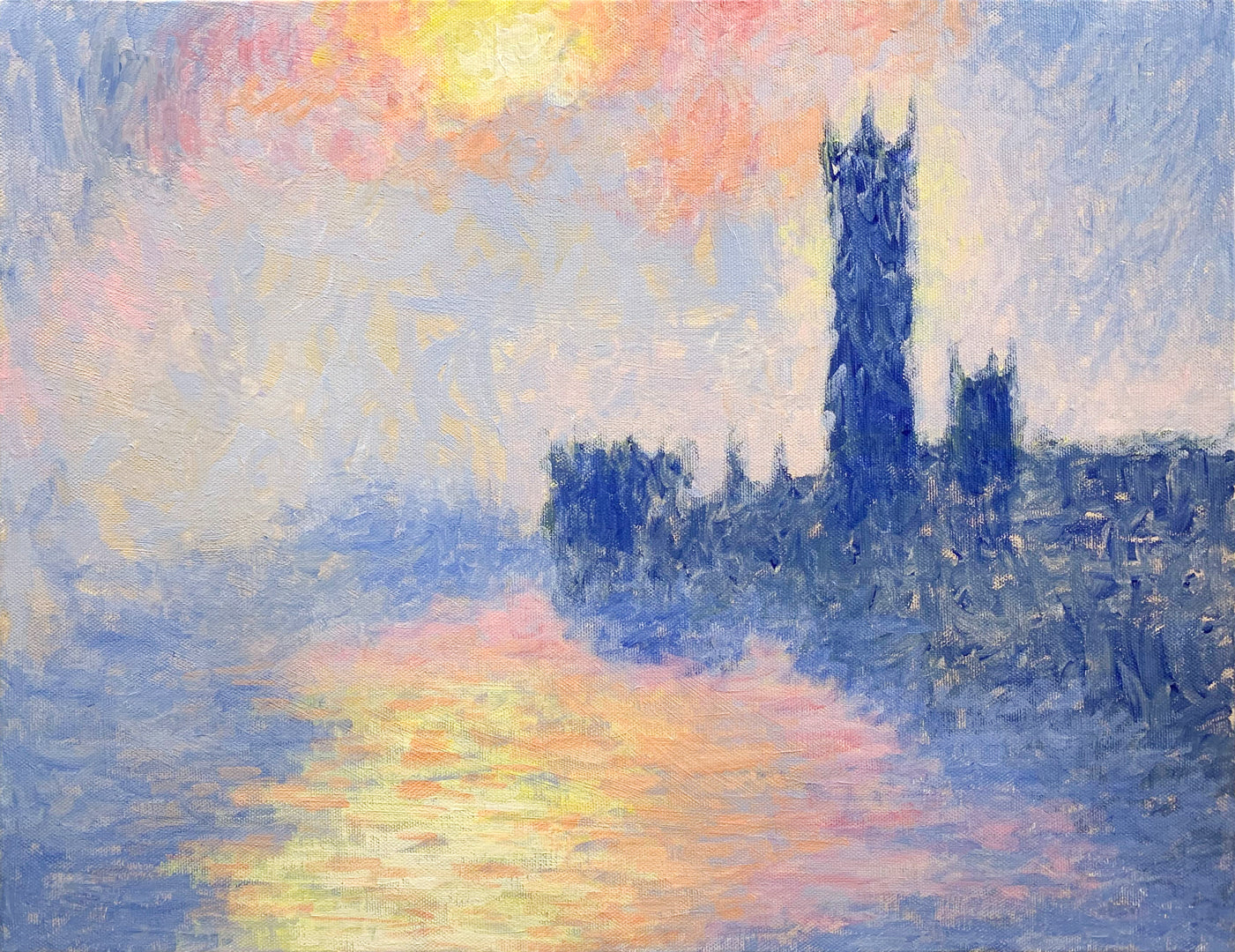 格安複製画!!　クロード.モネ　ロンドン議事堂 格安複製画!! クロード.モネ ロンドン議事堂 格安複製画