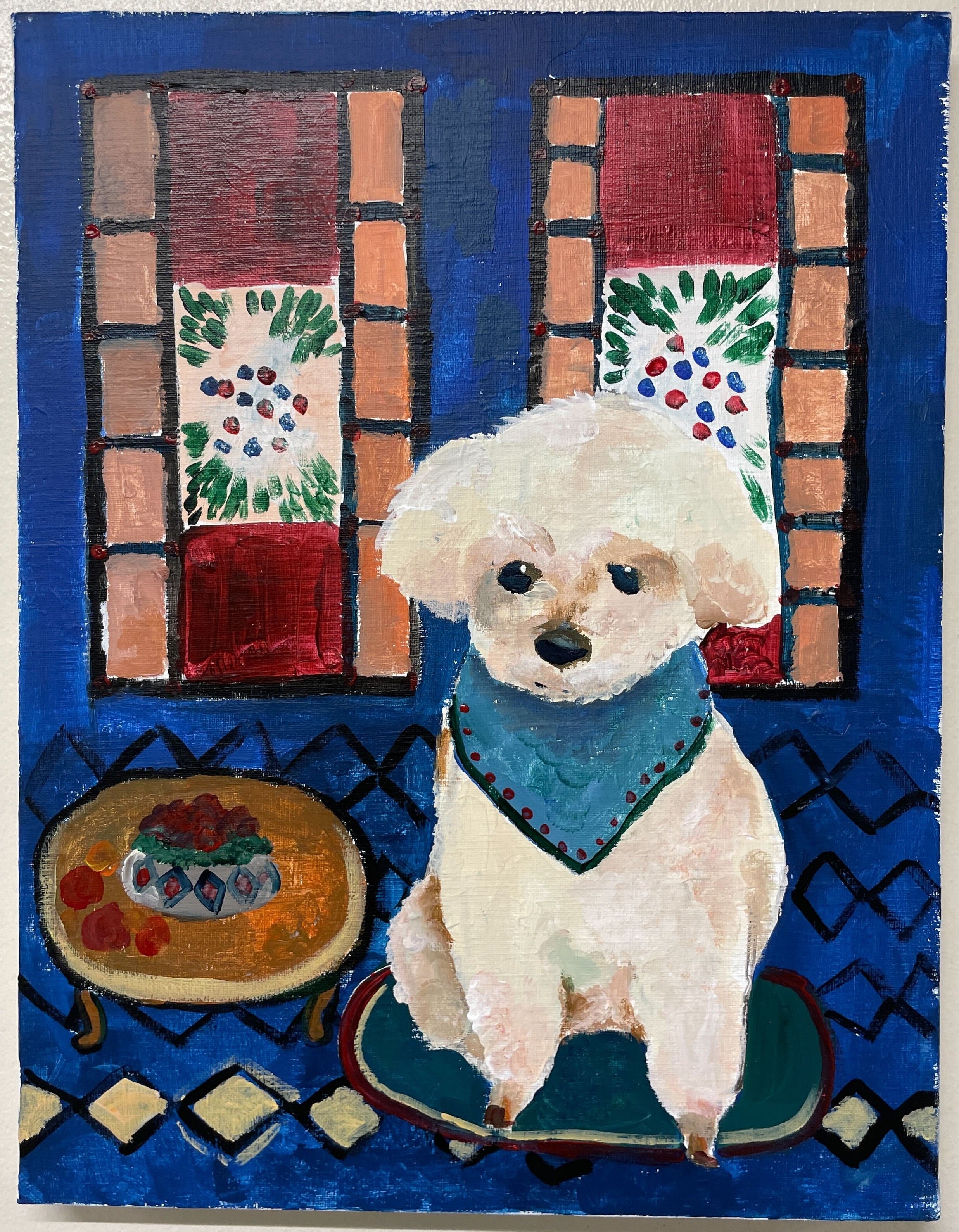 25年05月04日 (日祝) 14:00-17:00 | 上野・根津 | マティス風 | 猫の絵 (Matisse-Style Animal Painting at Ueno/Nezu)
