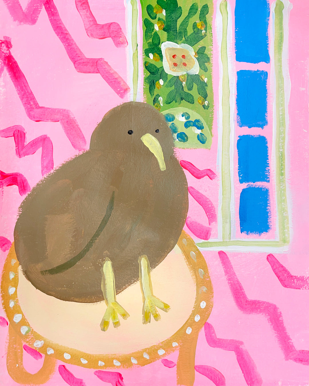 25年05月18日 (日) 14:00-17:00 | 上野・根津 | マティス風 | 猫の絵 (Matisse-Style Animal Painting at Ueno/Nezu)