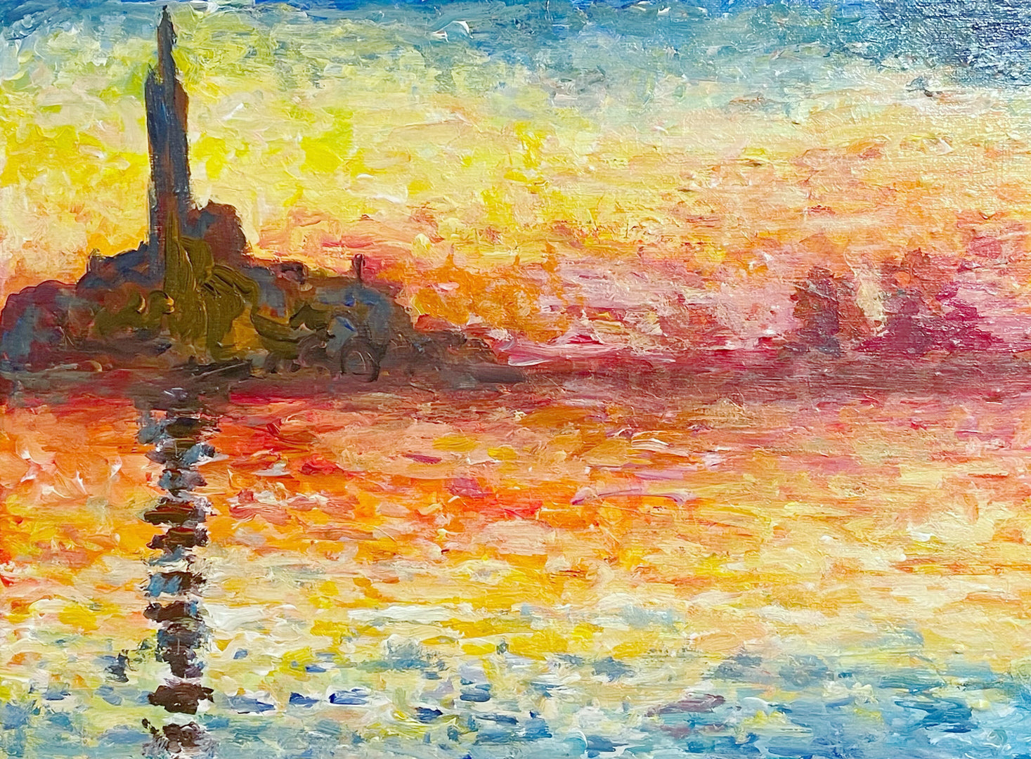 25年10月24日 (金) 11:00-14:00 | 上野・根津 | クロード・モネ | 夕暮れのサン・ジョルジョ・マッジョーレ教会