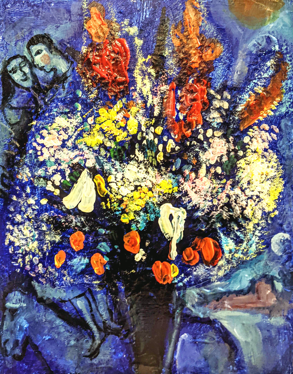 【上野/根津】3月16日(土) 13:00-16:00 | マルク・シャガール | 天に捧げる花束（Bouquet Offered to the Sky by Marc Chagall at Ueno/Nezu）