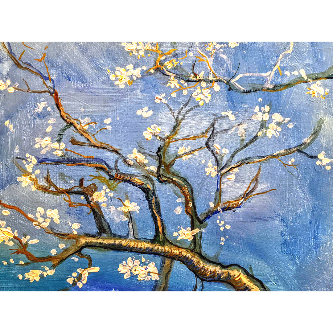 フィンセント・ファン・ゴッホ、花咲く杏の木、希少な画集より、状態良好 Yahoo!オークション - フィンセント・ファン・ゴッホ 花咲く杏の