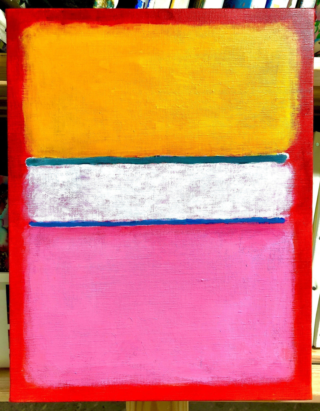 【上野/根津】10月19日(木) 19:00-21:00 | 抽象画・マークロスコ風（Original Abstruct Painting in Mark Rothko Style at Ueno/Nezu）