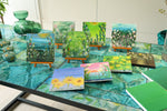 25年05月06日 (火祝) 14:00-16:00 | 日本橋 | ブルーミングフラワーアートwithアートクレヨン (Blooming Flower Art with Art Crayon at Nihon-bashi)