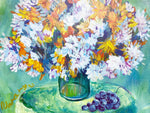 04月29日 (月祝) 18:00-21:00 | 日本橋 | オーギュスト・ルノワール | 花束 (Bouquet of Chrysanthemums by Pierre-Auguste Renoir at Nihon-bashi)